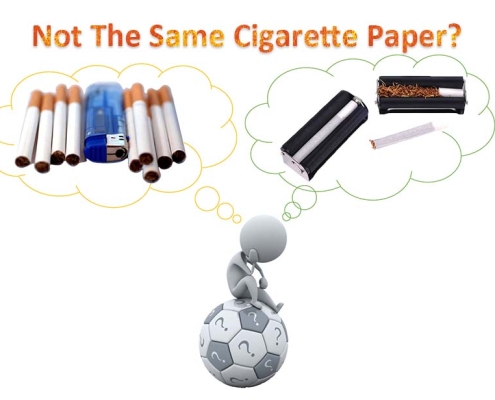 Not the Same Cigarette Paper