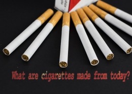 What are cigarettes made from today