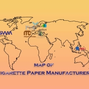 Map of Cigarette Paper Manufacturers